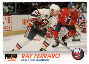 Ray Ferraro - New York Islanders (NHL Hockey Card) 1992-93 Pro Set # 105 Mint