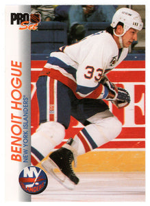 Benoit Hogue - New York Islanders (NHL Hockey Card) 1992-93 Pro Set # 108 Mint