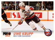 Uwe Krupp - New York Islanders (NHL Hockey Card) 1992-93 Pro Set # 109 Mint