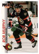 Rob Murphy - Ottawa Senators (NHL Hockey Card) 1992-93 Pro Set # 121 Mint
