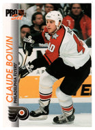 Claude Boivin - Philadelphia Flyers (NHL Hockey Card) 1992-93 Pro Set # 130 Mint