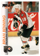 Brian Benning - Philadelphia Flyers (NHL Hockey Card) 1992-93 Pro Set # 135 Mint