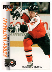 Kerry Huffman - Quebec Nordiques (NHL Hockey Card) 1992-93 Pro Set # 136 Mint