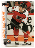Steve Duchesne - Quebec Nordiques (NHL Hockey Card) 1992-93 Pro Set # 137 Mint