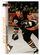 Rick Tocchet - Pittsburgh Penguins (NHL Hockey Card) 1992-93 Pro Set # 138 Mint