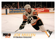 Joe Mullen - Pittsburgh Penguins (NHL Hockey Card) 1992-93 Pro Set # 142 Mint