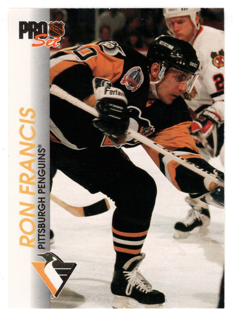 Ron Francis - Pittsburgh Penguins (NHL Hockey Card) 1992-93 Pro Set # 144 Mint