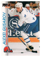 Alexei Gusarov - Quebec Nordiques (NHL Hockey Card) 1992-93 Pro Set # 147 Mint