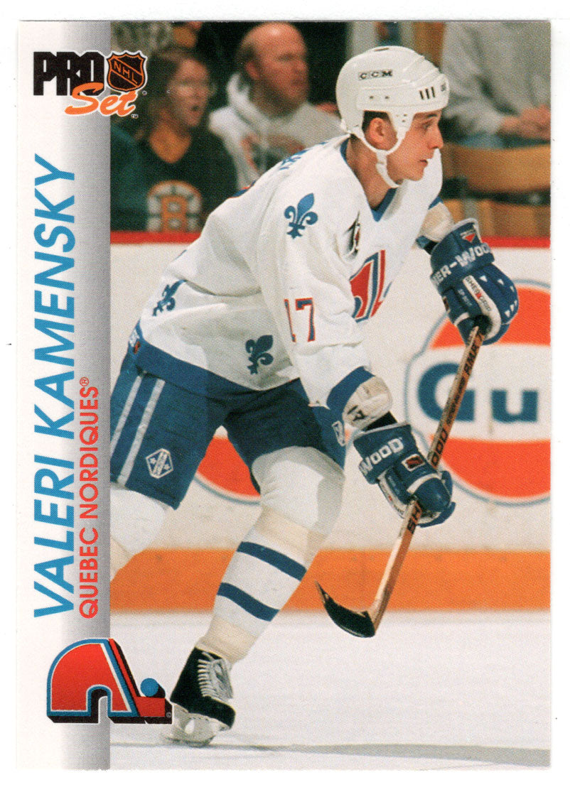 Valeri Kamensky - Quebec Nordiques (NHL Hockey Card) 1992-93 Pro Set # 148 Mint