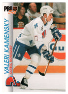 Valeri Kamensky - Quebec Nordiques (NHL Hockey Card) 1992-93 Pro Set # 148 Mint