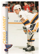 Craig Janney - St. Louis Blues (NHL Hockey Card) 1992-93 Pro Set # 157 Mint