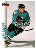 Jay More - San Jose Sharks (NHL Hockey Card) 1992-93 Pro Set # 169 Mint