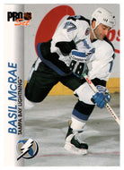 Basil McRae - Tampa Bay Lightning (NHL Hockey Card) 1992-93 Pro Set # 176 Mint