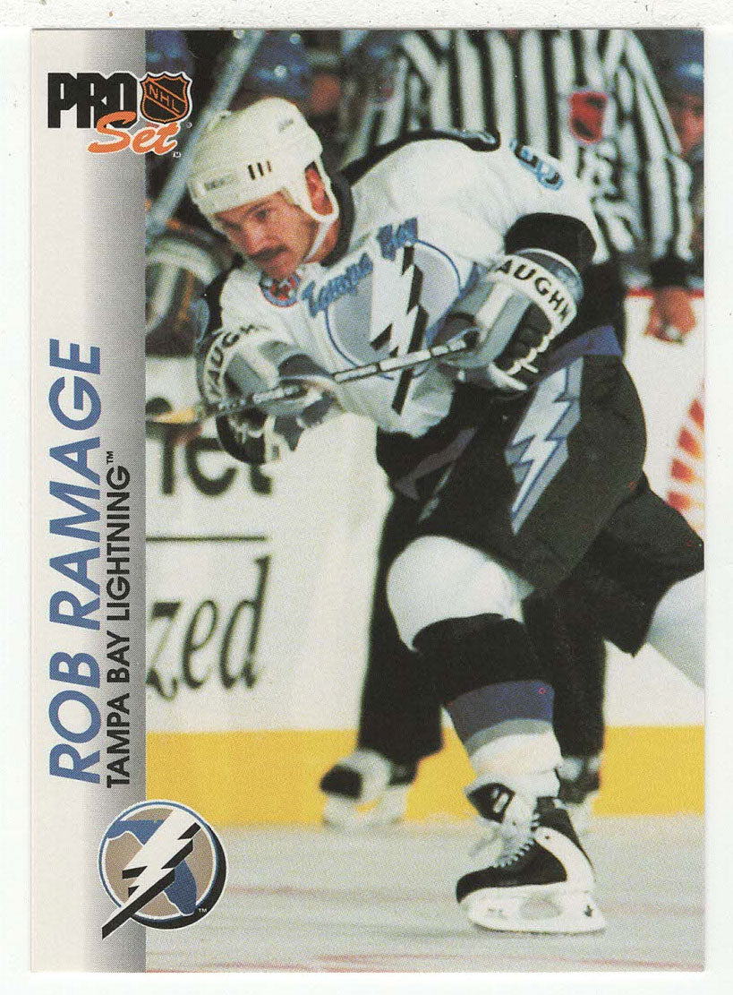 Rob Ramage - Tampa Bay Lightning (NHL Hockey Card) 1992-93 Pro Set # 177 Mint