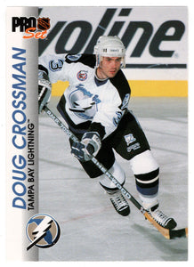 Doug Crossman - Tampa Bay Lightning (NHL Hockey Card) 1992-93 Pro Set # 180 Mint
