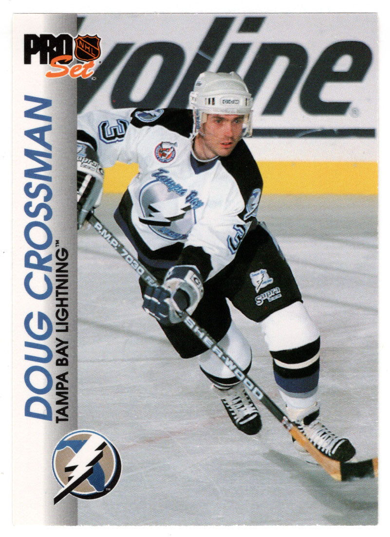 Doug Crossman - Tampa Bay Lightning (NHL Hockey Card) 1992-93 Pro Set # 180 Mint