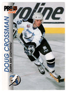 Doug Crossman - Tampa Bay Lightning (NHL Hockey Card) 1992-93 Pro Set # 180 Mint