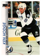 Ken Hodge - Tampa Bay Lightning (NHL Hockey Card) 1992-93 Pro Set # 182 Mint