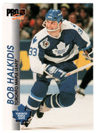 Bob Halkidis - Toronto Maple Leafs (NHL Hockey Card) 1992-93 Pro Set # 190 Mint