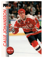 Calle Johansson - Washington Capitals (NHL Hockey Card) 1992-93 Pro Set # 203 Mint