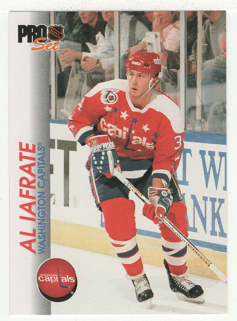 Al Iafrate - Washington Capitals (NHL Hockey Card) 1992-93 Pro Set # 205  Mint