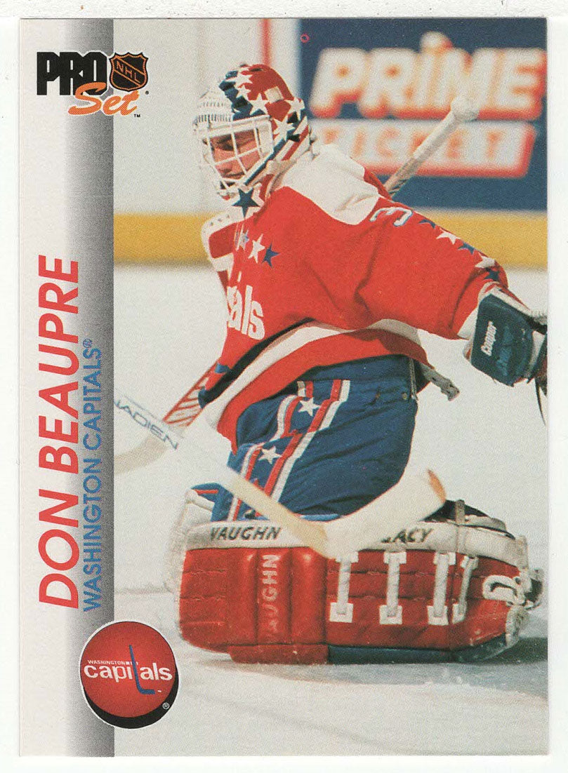 Don Beaupre - Washington Capitals (NHL Hockey Card) 1992-93 Pro Set # 206 Mint