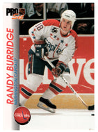 Randy Burridge - Washington Capitals (NHL Hockey Card) 1992-93 Pro Set # 207 Mint