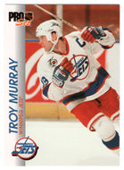 Troy Murray - Winnipeg Jets (NHL Hockey Card) 1992-93 Pro Set # 215 Mint