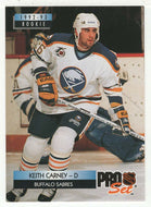 Keith Carney RC - Buffalo Sabres (NHL Hockey Card) 1992-93 Pro Set # 223 Mint