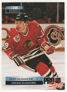 Dean McAmmond RC - Chicago Blackhawks (NHL Hockey Card) 1992-93 Pro Set # 224 Mint