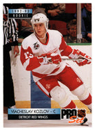 Viacheslav Kozlov - Detroit Red Wings (NHL Hockey Card) 1992-93 Pro Set # 225 Mint