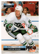 Patrick Poulin - Hartford Whalers (NHL Hockey Card) 1992-93 Pro Set # 227 Mint