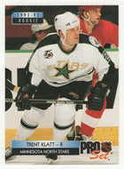 Trent Klatt - Minnesota North Stars (NHL Hockey Card) 1992-93 Pro Set # 229 Mint