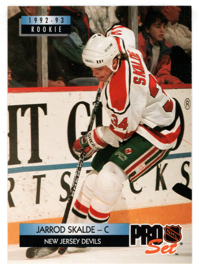 Jarrod Skalde - New Jersey Devils (NHL Hockey Card) 1992-93 Pro Set # 231 Mint