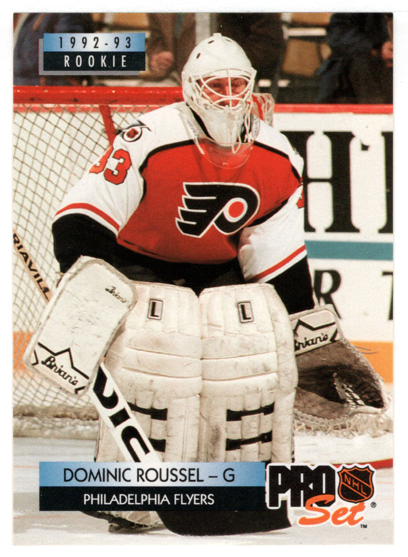 Dominic Roussel - Philadelphia Flyers (NHL Hockey Card) 1992-93 Pro Set # 235 Mint