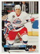 Keith Tkachuk - Winnipeg Jets (NHL Hockey Card) 1992-93 Pro Set # 243 Mint