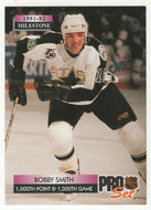 Bobby Smith - Minnesota North Stars - Milestone (NHL Hockey Card) 1992-93 Pro Set # 259 Mint