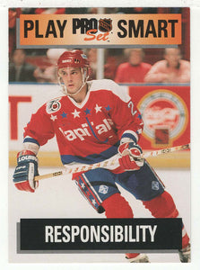 Todd Krygier - Washington Capitals - Play Smart (NHL Hockey Card) 1992-93 Pro Set # 270 Mint