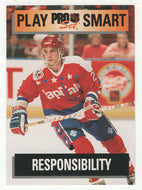 Todd Krygier - Washington Capitals - Play Smart (NHL Hockey Card) 1992-93 Pro Set # 270 Mint