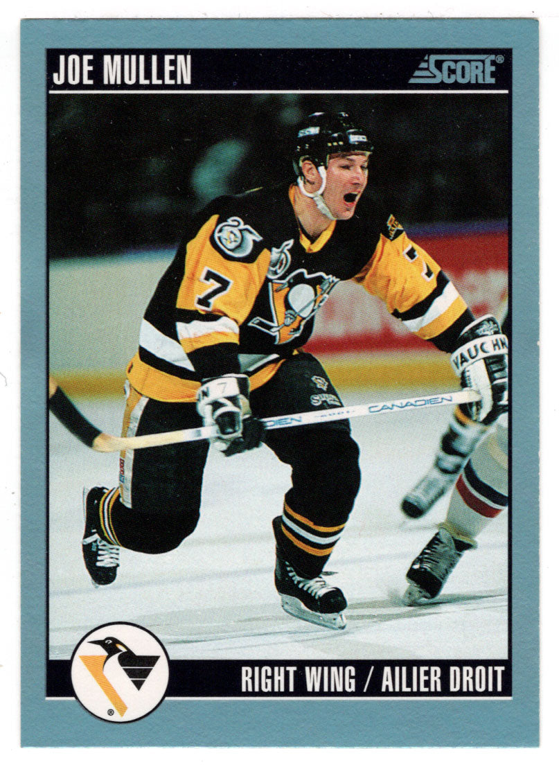  1991-92 Pro Set #191 Joe Mullen Pittsburgh Penguins Official  NHL Hockey Card in Raw (NM or Better) Condition : Collectibles & Fine Art