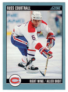 Russ Courtnall - Montreal Canadiens (NHL Hockey Card) 1992-93 Score Canadian # 4 Mint