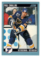 Paul Cavallini - St. Louis Blues (NHL Hockey Card) 1992-93 Score Canadian # 22 Mint