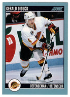 Gerald Diduck - Vancouver Canucks (NHL Hockey Card) 1992-93 Score Canadian # 34 Mint