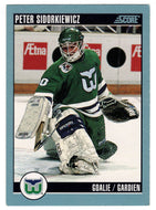 Peter Sidorkiewicz - Hartford Whalers (NHL Hockey Card) 1992-93 Score Canadian # 41 Mint