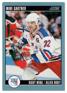 Mike Gartner - New York Rangers (NHL Hockey Card) 1992-93 Score Canadian # 50 Mint