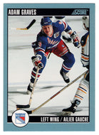 Adam Graves - New York Rangers (NHL Hockey Card) 1992-93 Score Canadian # 71 Mint