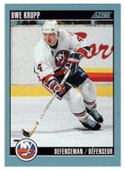 Uwe Krupp - New York Islanders (NHL Hockey Card) 1992-93 Score Canadian # 77 Mint