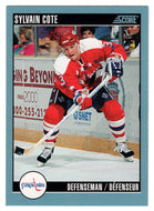 Sylvain Cote - Washington Capitals (NHL Hockey Card) 1992-93 Score Canadian # 78 Mint