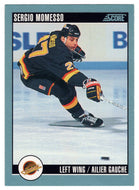Sergio Momesso - Vancouver Canucks (NHL Hockey Card) 1992-93 Score Canadian # 79 Mint