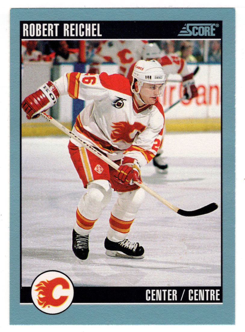 Robert Reichel - Calgary Flames (NHL Hockey Card) 1992-93 Score Canadian # 106 Mint